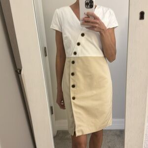Ann Taylor Linen Blend Dress